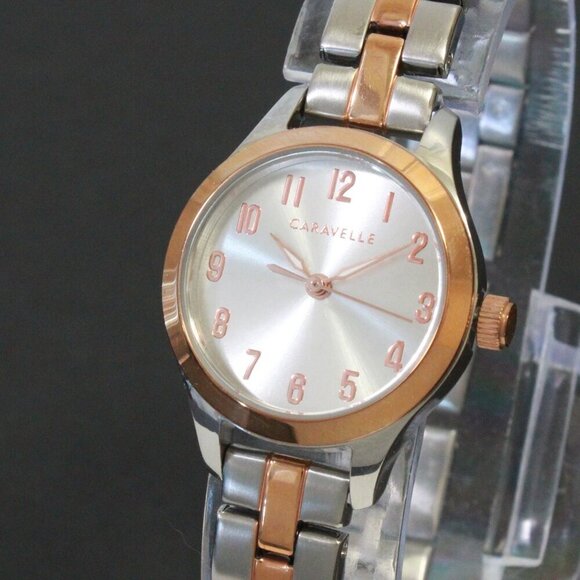 Caravelle Woman\'s Traditional Watch By Bulova Two Tone Stainless 24mm main image 11